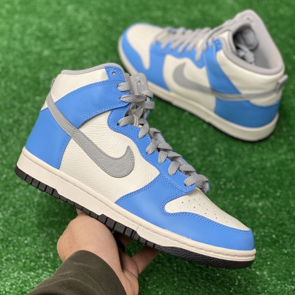 Nike Dunk High By You Basketball Shoe Blue DV2273-900 VNDS Mens Sz 7.5/WMNS 9